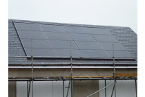 Installed solar panels integrated solar panels - Narberth