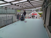 Flat roofing